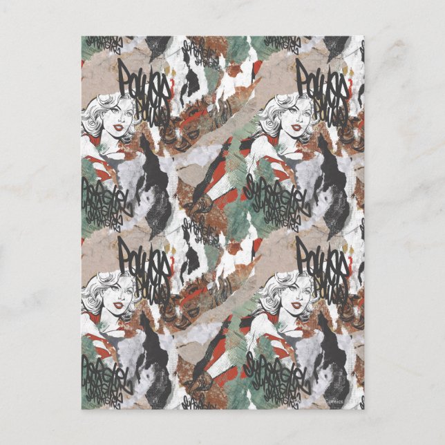 Cartão Postal Padrão 6 da Supergirl Comic Capers (Frente)