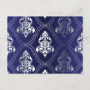 Cartão Postal Padrão Brocade