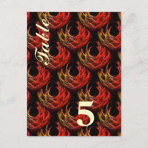 Cartão Postal Padrão de Arte Abstrata Boho Elegante Moderno Fofo