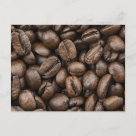 Cartão Postal Padrão De Bean De Café