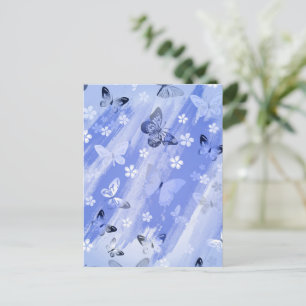 Cartão Postal Padrão de borboleta 13