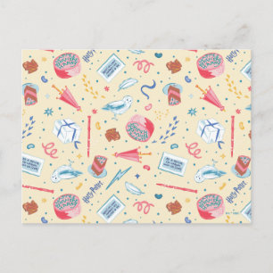 Cartão Postal Padrão de Celebração de Aniversário do HARRY POTTE