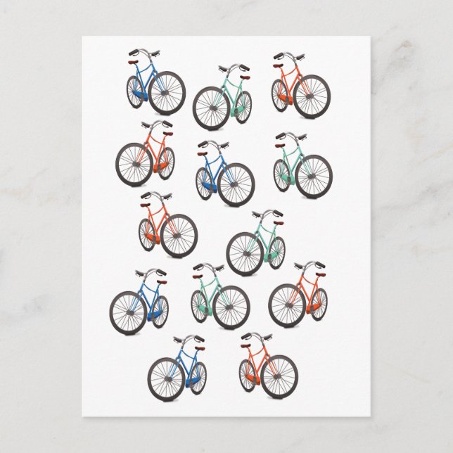 Cartão Postal Padrão de ciclo (Frente)