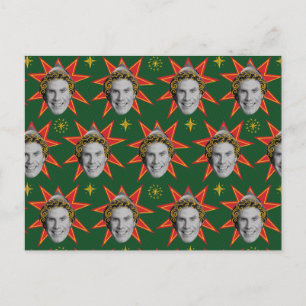 Cartão Postal Padrão de Emoções do Buddy, o Elfo