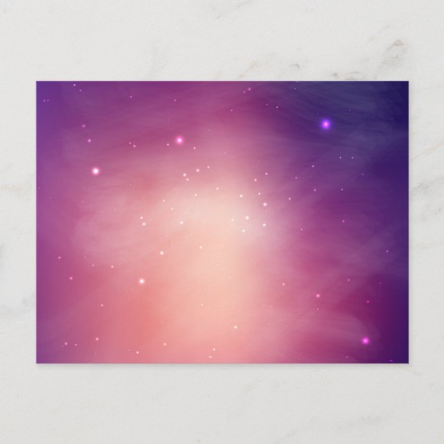 Cartão Postal Padrão de espaço (Frente)
