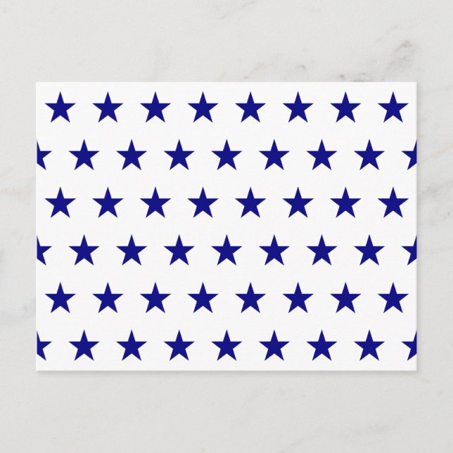 Cartão Postal Padrão de Estrela Marinho (Frente)