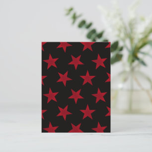Cartão Postal Padrão de estrelas de ouro 8