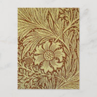 Padrão de Flor Antiga Marigold de William Morris