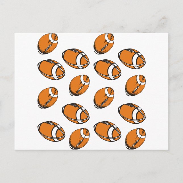 Cartão Postal padrão de futebol (Frente)