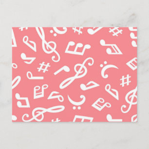 Cartão Postal Padrão de música
