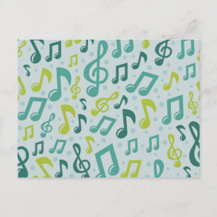 Cartão Postal Padrão de música