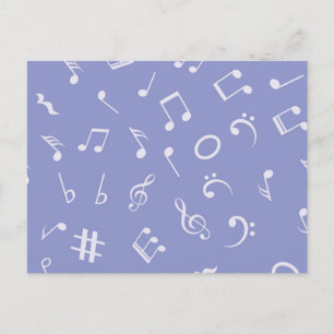 Cartão Postal Padrão de música