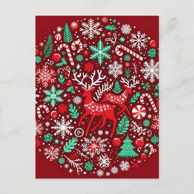 Cartão Postal Padrão de Natal (Frente)
