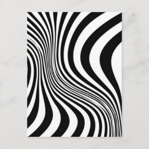 Cartão Postal Padrão de textura de Impressão de pele zebra-88488
