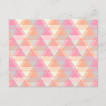 Padrão de Triângulo Rosa Moderno
