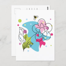 Padrão de vetor de tendência de uma flor de verão