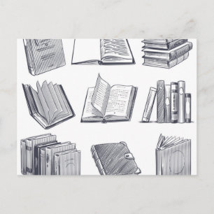 Cartão Postal Padrão do livro