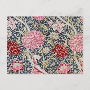 Cartão Postal Padrão Floral Vintage, William Morris