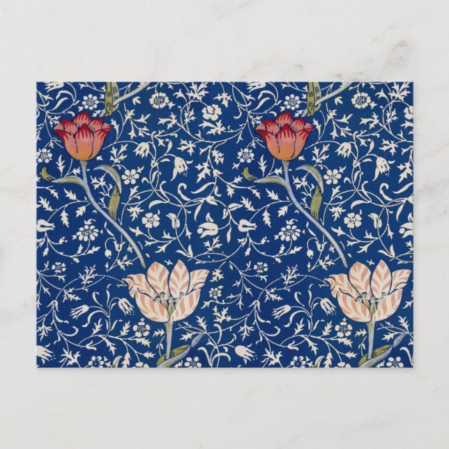 Cartão Postal Padrão Medway de William Morris (Frente)