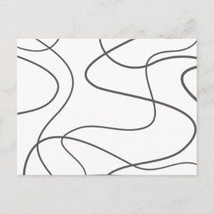 Cartão Postal Padrão moderno, urbano, abstrato. Curva, linhas o