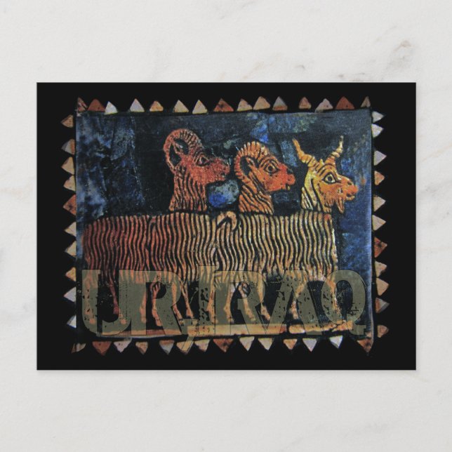 Cartão Postal Padrão real de Ur Iraque (Frente)