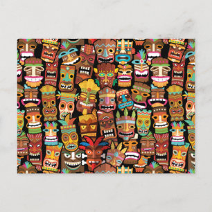 Cartão Postal Padrão TIKI 4