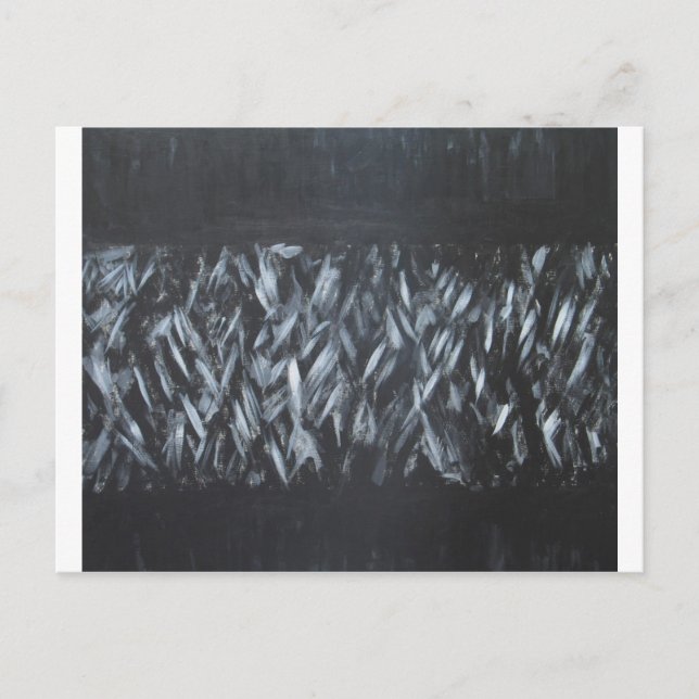 Cartão Postal Padrão tridimensional de Hatching cruzado (Frente)