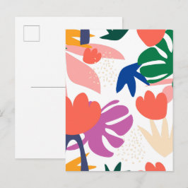 Cartão Postal Padrão tropical I