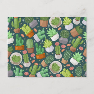 Cartão Postal Padrão vegetal