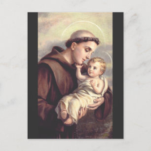 Cartão Postal Padre Católico Santo Antônio de Pádua