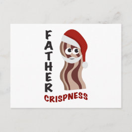 Cartão Postal Padre Crispness! Bacon