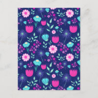 Padrões florais bonitos