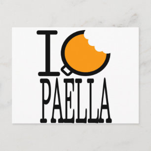 Cartão Postal paella passion