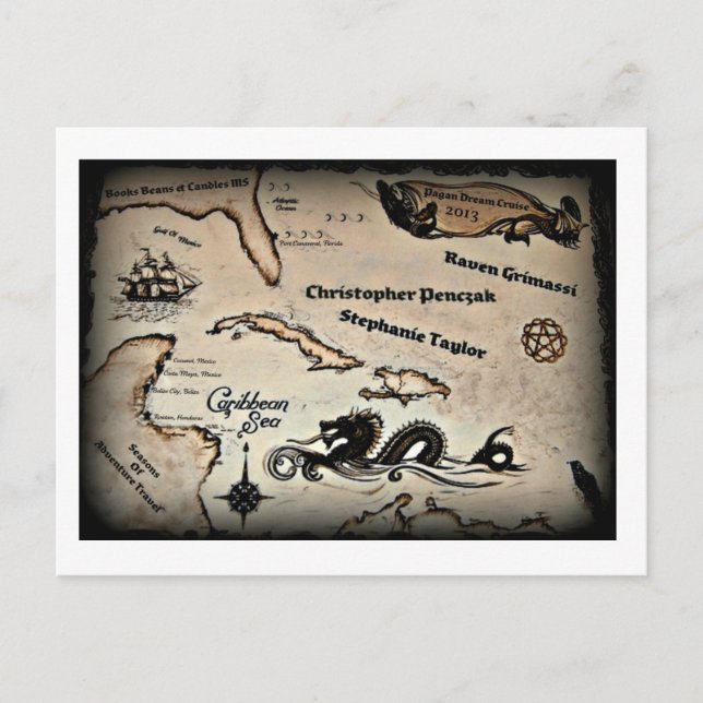 Cartão Postal Pagan Dream Cruie PCM (Frente)