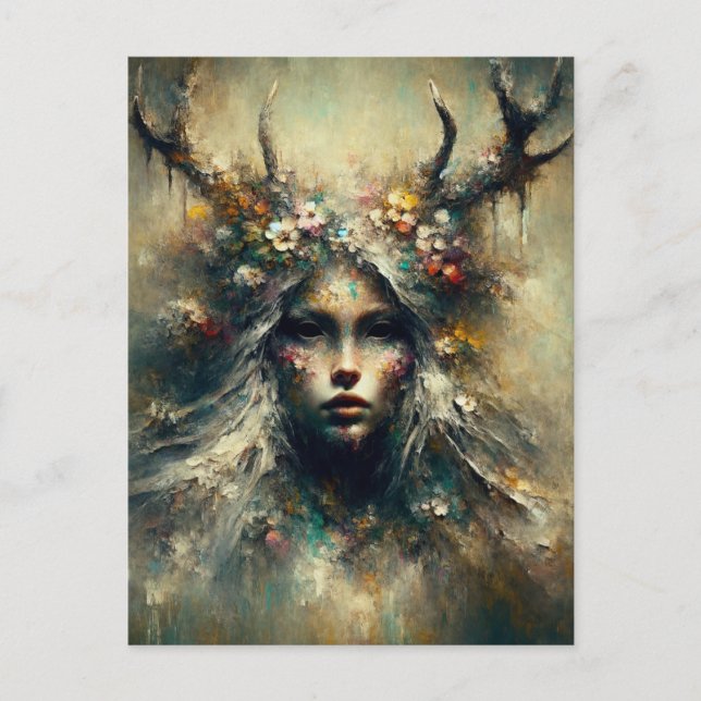Cartão Postal Pagan Woman Elen do Ways (Frente)