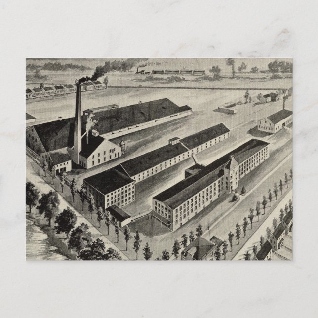 Cartão Postal Page Belting Company, Concord, NH (Frente)