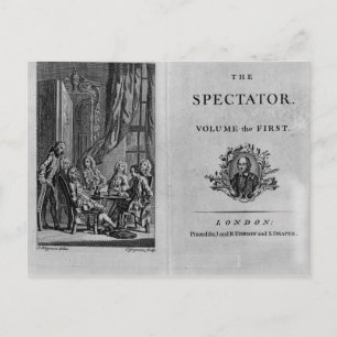 Cartão Postal Página de título do primeiro volume recolhido