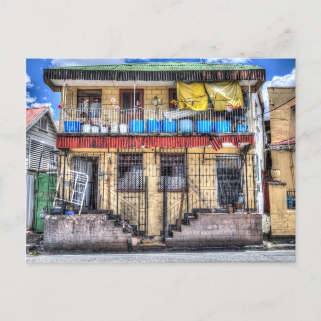 Cartão Postal Página inicial de Barbados (Frente)