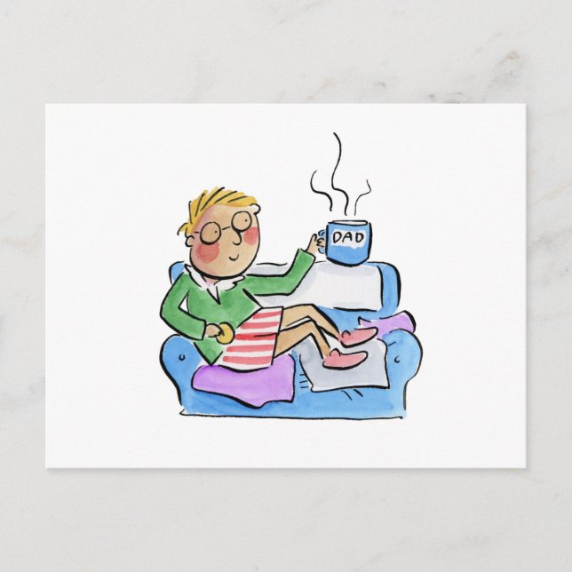 Cartão Postal Pai (Frente)
