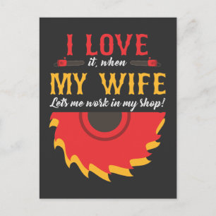 Cartão Postal Pai Carpinteiro Marceneiro Trabalhador de Madeira