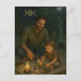 Cartão Postal Pai da Grove