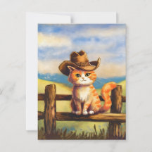 Pai de Gato Pintado com Aquarela