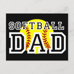 Cartão Postal Pai de Softball
