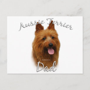 Cartão Postal Pai do Australian Terrier 2