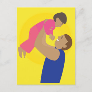 Cartão Postal Pai e Filho