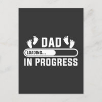 pai em progresso Pai engraçado pela primeira vez