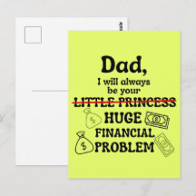 Pai, Eu Sempre Serei Seu Grande Problema Financeir