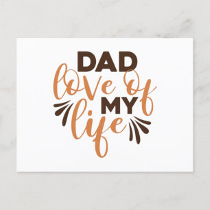 Cartão Postal Pai Love of my Life