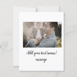 Cartão Postal pai pai do dia de os pais adicionar pai de texto d