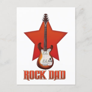 Cartão Postal Pai Rock